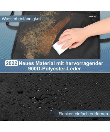 Ezilif Backrest Protection for Cars | Waterproof Car Seat Organizer for Kids | 2-Piece Kick-Mat with Tablet Pocket - Buy Online on GoSupps.com