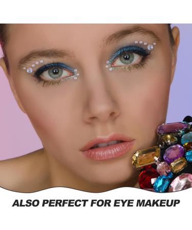 FOMIYES 4 Sheets Nail Decor Nails Gems Rhinestones for Nails Rhinestone for Nails Charms for Nails Manicure Gems Manicure Supplies Eye Patch Eyebrow Paste Nail Supplies Suite Miss Tears - Buy Online on GoSupps.com