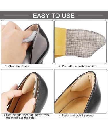 Shoe Heel Grips Cushions Inserts - Prevent Pain & Blister - 6 Pairs - Buy Online on GoSupps.com
