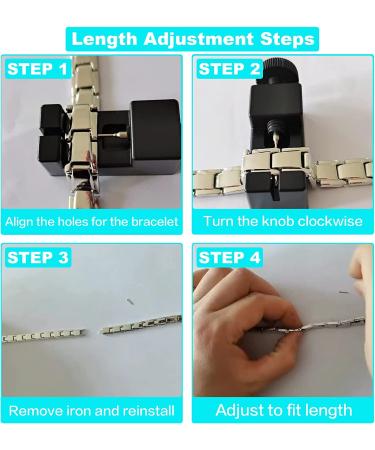 Magnetic Lymph Detox Bracelet Set for Men and Women - Promotes Circulation and Arthritis Pain Relief - Buy Online on GoSupps.com