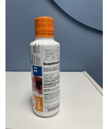 Buy Top Secret Nutrition Fireball L-Carnitine Liquid w/Paradoxine - Berry Blast 16 oz | Premium Fat Burner & Weight Loss Supplement - Buy Online on GoSupps.com