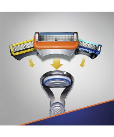 Gillette Fusion5 Shaving System for Men - 4 Pack | Best International Shipping Available - Buy Online on GoSupps.com