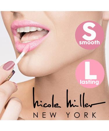 Nicole Miller 10 Pc Shimmery Lip Gloss Collection for Women and Girls - Long Lasting Color Set with Rich Purple Hues - Buy Online on GoSupps.com