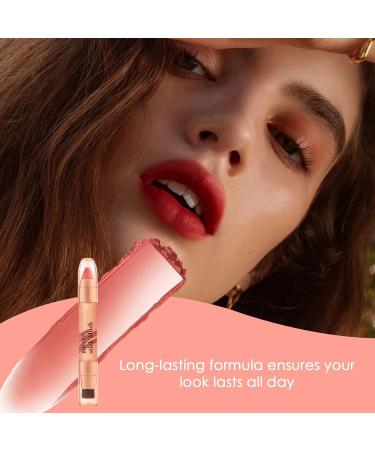 Stick - 2 in 1 Double End Stick with Brush | Buildable LightMakeup for Most Skin Tones All Day Wear Blends Perfectly onto Skin Frifer 01# - Buy Online on GoSupps.com