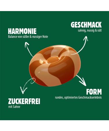 Vivil Creme Life Caramel Hazelitos - Sugar-Free & Gluten-Free Cream Bonbons | 15 Bags (110g each) - Buy Online on GoSupps.com