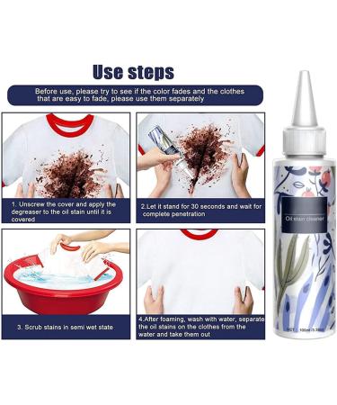 100ml Nml Stain Remover Clothing Stain Remover Nml Stain Rremover for Clothes Garment Stubborn Stain Cleaner Stain Remover for Clothes Clothes Oil Stains Remover (1bottle) - Buy Online on GoSupps.com