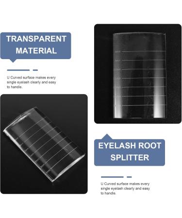 UKCOCO Palette Extensions De Cils Incurv e Transparente Capacit Importante Pour Extensions De Cils R utilisable Et Facile Utiliser - Buy Online on GoSupps.com