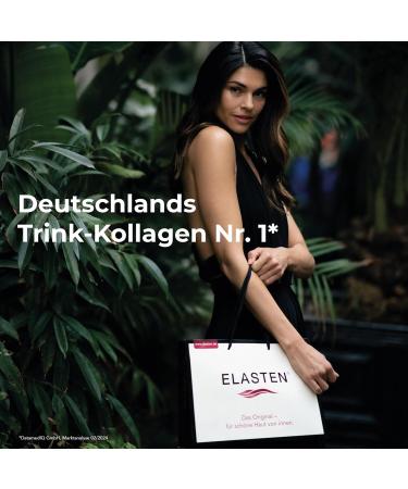 Elasten Collagen Drink - Original Study-Tested Formula for Youthful Skin | 28 Anti-Wrinkle Ampoules - No. 1 Pharmacy Choice - Buy Online on GoSupps.com