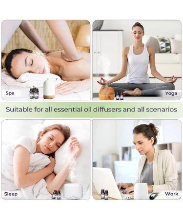 Janolia Essential Oils Set - 20 Pure Fragrance Oils for Diffusers | Natural Aroma Relaxation & Perfect Gift for Family & Friends - Buy Online on GoSupps.com