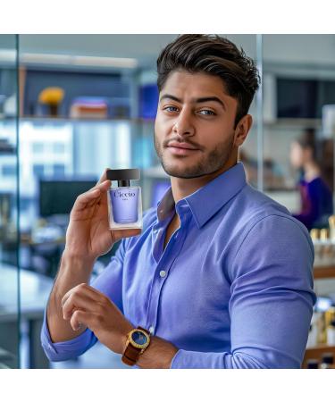 Ciccio_Aqua Eau De perfume for Men with Bergamot Lemon Mandarin and Lavender | Premium Long Lasting Luxury Fragrance Scent|Perfect Perfume for Summer 50ml - Buy Online on GoSupps.com