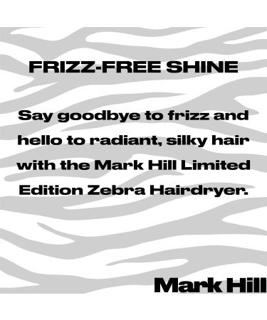 Mark Hill Limited Edition Zebra Hairdryer - Professional Styling Tool - Buy Online on GoSupps.com