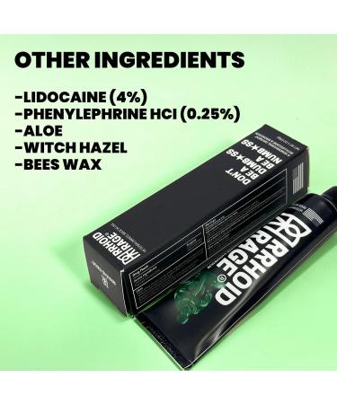 Rrhoid Rage Hemorrhoid & Fissure Ointment - Fast Acting Relief with Lidocaine & Aloe - 1-Pack - Buy Online on GoSupps.com