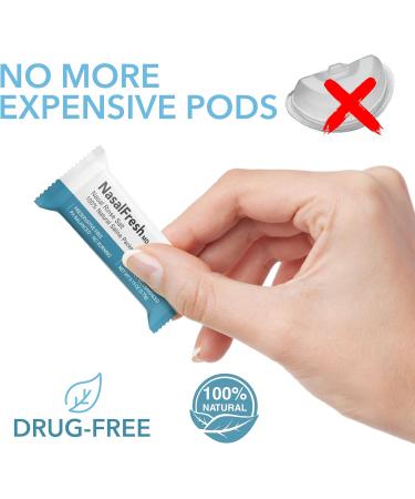 NasalFresh MD - Saline Packets - Quick Dissolving - Single Use - Pre-Measured - Nasal Irrigation - Individually Wrapped (3.75g/1.3oz) - 90 Count Refill Packets - 300mL Cup 90 Saline Packets - 300ml Cup - Buy Online on GoSupps.com