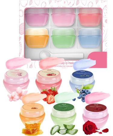 Moisturizing Lip Balm Moisturizing Lip Balm Moisturizer for Lips Sleeping Lip Balm Kit 6 Pcs Natural Lip Crying Kit Lip Moisturizer for Work - Buy Online on GoSupps.com