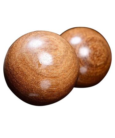 Unbit ballstretcher magnetic stress ball 50 mm baoding balls no carillon Chinese health exercise massage balls for stress relief therapy hand (color: b)