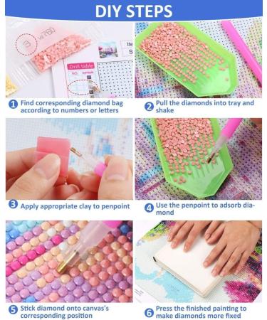 Grenric 5D Diamond Painting Kit - DIY Adult & Child Craft Puzzle Wall Decor Mural (Beast) 12x16 Inch - Buy Online on GoSupps.com