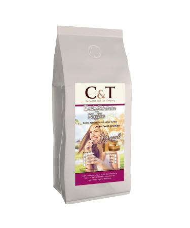 C&T Delicious coffee caffeine-free. Decaffeinated coffee with natural caramel flavor. 1000g