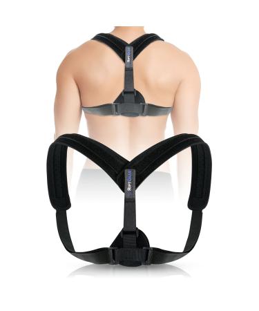 RiptGear Posture Corrector For Women and Men - Adjustable Back Brace for Posture Correction - Back Straightener Trainer Posture Strap with Shoulder Support