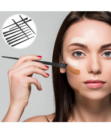 FOMIYES 12pcs Eyeliner Brush Eye Shadow Brush Ladies Suits Makeup Brush Eyeshadow Brush Flat Girl Tool 15.5x1.2x0.6cm Black - Buy Online on GoSupps.com