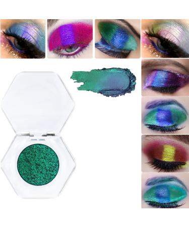 Eyeshadow Eyeshadow Eyeshadow Single Duo Chrome Eyeshadows by Nichole(10#)