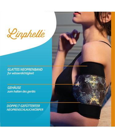 Linphelle PICC Line Cover - Waterproof Neoprene Protection for Shower & Glucose Measurements | Size M - Perfect for PICC & Catheter Care - Buy Online on GoSupps.com