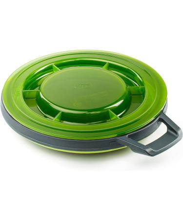 GSI Outdoors 22oz. Escape Bowl with Lid - Insulating Silicon Bowl for Camping & Travel (Green - Buy Online on GoSupps.com