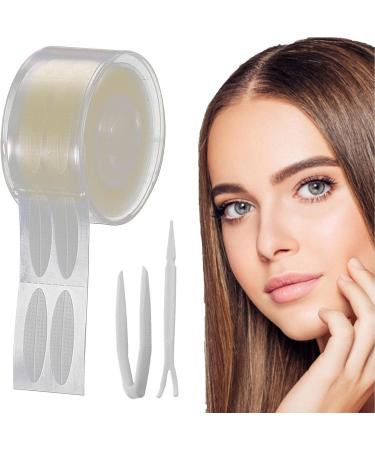 Double Eyelid Sticker | Double Eyelid Tape Invisible | Hooded Eye Tape Texture Bionic Design Strong Stickiness Roll Design for Dancing Makeup Widened Skin Tone - Buy Online on GoSupps.com