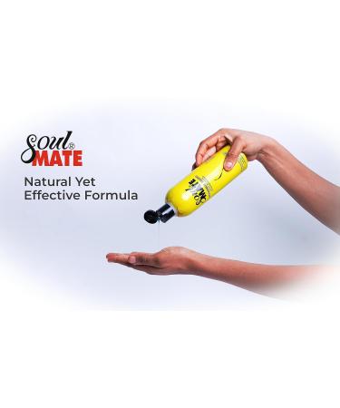 SOUL MATE Anti-Dandruff Shampoo with Sericin | 15.2oz Scalp Exfoliator for Men & Women | Dandruff Free & Itch Relief Hair Treatment - Buy Online on GoSupps.com