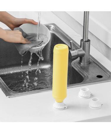 Condiment Container Lids Inverted Household Bottle Emptying Lid | White Bottle Lid Set No Waste Bottle Lids for Condiment Containers Shampoo Bottle - Buy Online on GoSupps.com