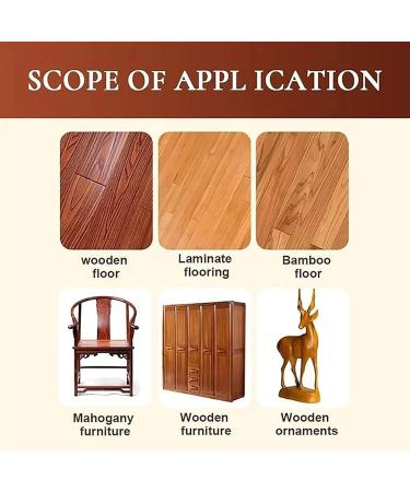 2023 Beeswax Furniture Polish Wood & Leather Furniture Polish Wood Seasoning Beeswax Traditional Pure Beeswax Wood Wax for Furniture Waterproof & Repair 2pcs - Buy Online on GoSupps.com