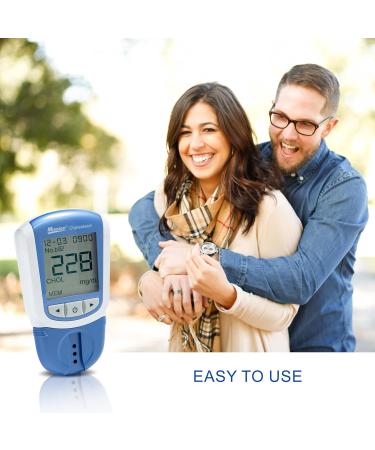 Mission 23932 3-in-1 Cholesterol Monitor - Measure Cholesterol Triglycerides LDL & HDL Levels Worldwide - Buy Online on GoSupps.com