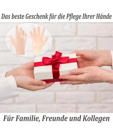 Moisturizing Silicone Spa Gel Gloves for Hand Care | Reusable Yellow Sleep Gloves for Dry Cracked Hands - 1 Pair - Buy Online on GoSupps.com