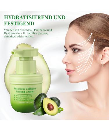  Generisch 2 Pack Luxury Collagen Firming Cream Plant Extracts Body Lotion Women Nourishing Fast Absorbing Luxury Collagen Cream for Neck Chest Arm Legs - Buy Online on GoSupps.com