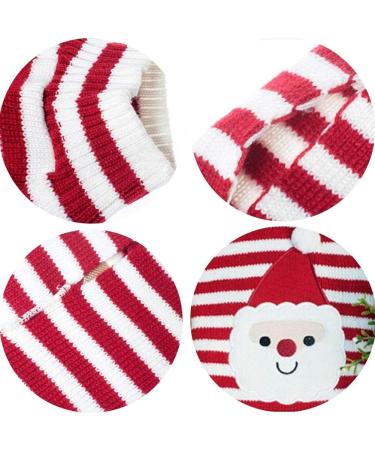BOBIBI Christmas Dog Sweater - Warm Winter Knitwear for Medium Pets - Santa Design - Buy Online on GoSupps.com