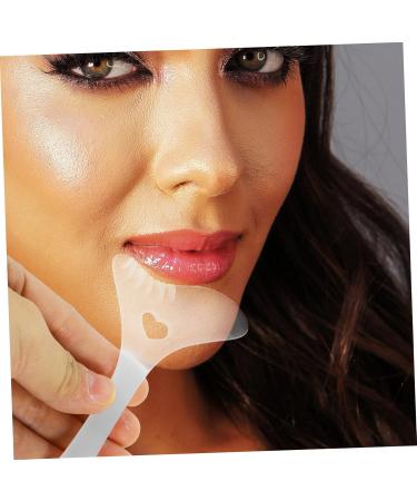 Didiseaon Eyeliner Stamp Eyeliner Pencil Stamps Silicone Molds Eyelash Stencils Reusable Eye Shadow The Face 12.00X6.00X0.50CM As Shown - Buy Online on GoSupps.com