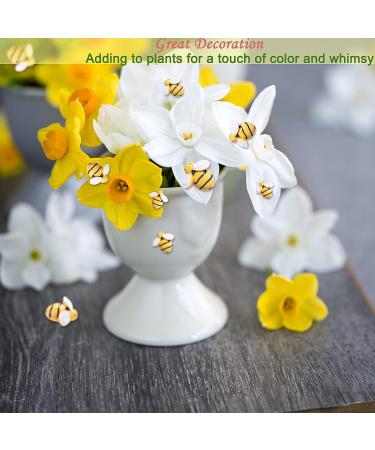 CCOZN 35-Piece Tiny Resin Bees Embellishments with Box - DIY Wreath & Scrapbooking Decor - Buy Online on GoSupps.com