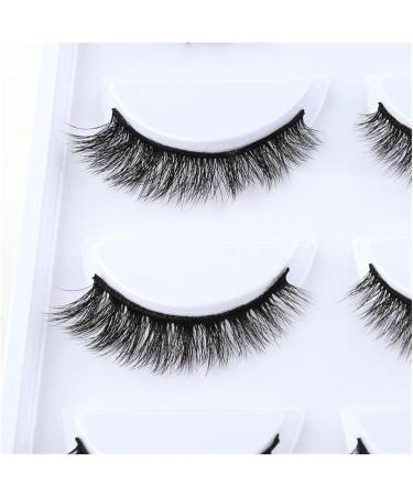 UAMOU 10/50/100 Boxes Mink Eyelashes Fluffy 3D Mink Lashes Makeup Natural Long Volume False Eyelashes Bulk Faux Cils Custom Cheerfully (Color : 5 Pairs X04 Size : 50 Boxes) - Buy Online on GoSupps.com