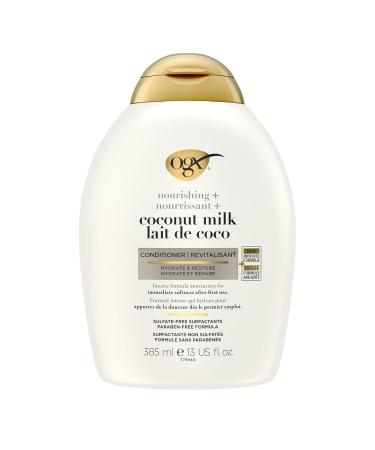 OGX Sulfate-Free Hair Conditioner | Nourishing Coconut Milk | International Shipping - 13 Fl Oz - Buy Online on GoSupps.com