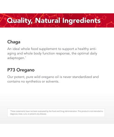 Physician's Strength ChagaStrength - 90 Capsules - Wild Raw Chaga Complex - Immune & Physical Support - Non-GMO - 90 Servings - Buy Online on GoSupps.com