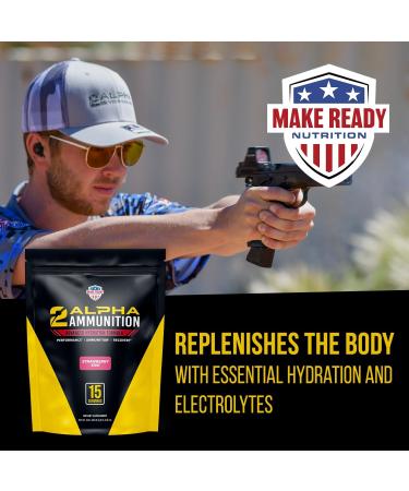 MAKE READY NUTRITION - 2Alpha Ammunition Strawberry Kiwi - 15 Servings Stick Pack - Buy Online on GoSupps.com