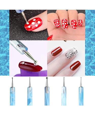 BeGlory 21PCS Acrylic Nail Brush Set - UV Gel & Acrylic Application Brushes for Nail Art - Blue Nail Salon Tools - Buy Online on GoSupps.com