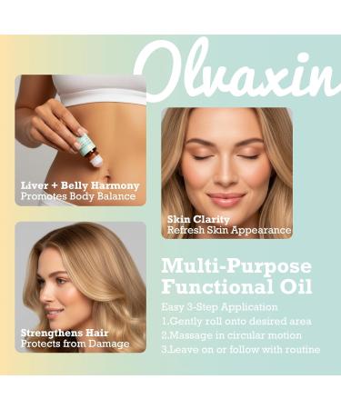 Frankincense and Castor Oil Roll-On with Rose Quartz - 2 Pack x 1.7 fl oz | 100% Pure Cold-Pressed Organic Functional Oil for Face Hair & Body Care | Softens Fine Lines & Supports Inner Balance - Buy Online on GoSupps.com