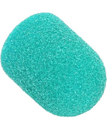 Nail Sanding Drill Bit 0.5 X 0.7in Easy To Store High Strength Nail Polishing Sanding Head Fine Sandpaper with Shaft for Grinding(green) - Buy Online on GoSupps.com