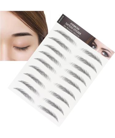 Pongnas Autocollants pour Sourcils Longue Tenue Transferts pour Sourcils Tenue 1 7 Jours Respirants Hypoallerg niques Formes Multiples Faciles Appliquer pour femmes. Boutique de (BLACK-05) - Buy Online on GoSupps.com