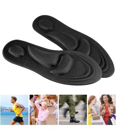 Memory Foam Orthotic Insoles for Flat Feet Arch Support - Men's Comfort Shoe Pad - Buy Online on GoSupps.com