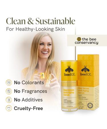 Bee Rx Kanuka Honey Anti-Aging Facial Serum | Anti-Wrinkle Moisturizer for Youthful Skin - Buy Online on GoSupps.com