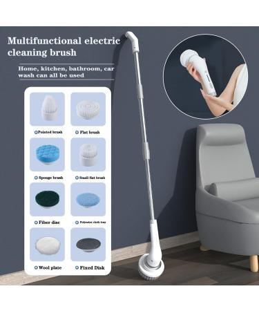 HIOPOIUYT Floor Cleansing Brush Bathroom Cleansing Brush Long Handle Cleansing Brush Bathroom Scrubbers Wall Cleansing Brush - Buy Online on GoSupps.com