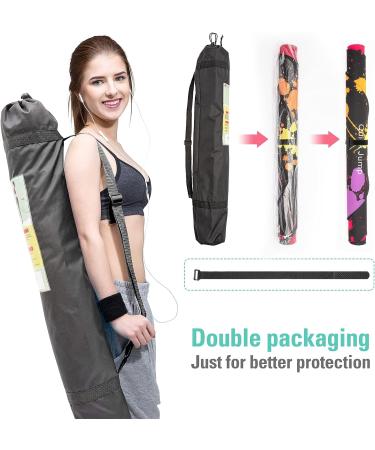 Large Rubber Exercise Mat for Home Gym Flooring | Non-Slip Oval Design for Rope Protection - Green - Buy Online on GoSupps.com