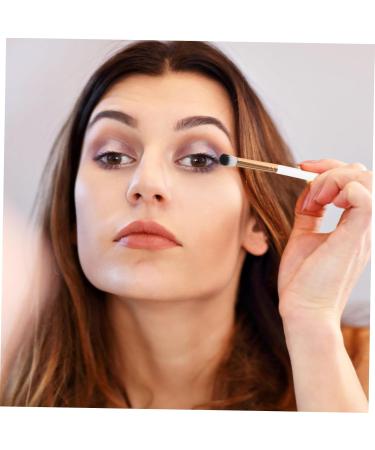 BIUDECO 10pcs Makeup Brush Concealer Brush Eye Makeup Kit Eye for Makeup Eye Makeup Tool White Wooden Handle - Buy Online on GoSupps.com