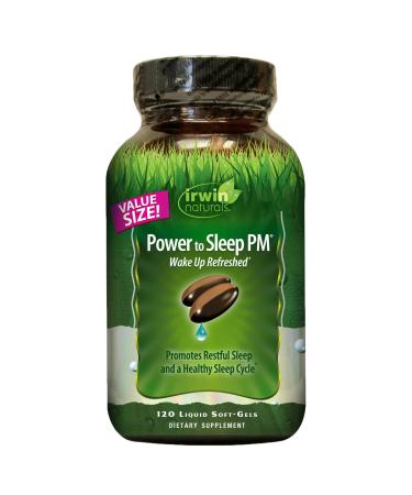 Irwin Naturals Power to Sleep PM 120 Liquid Soft-Gels
